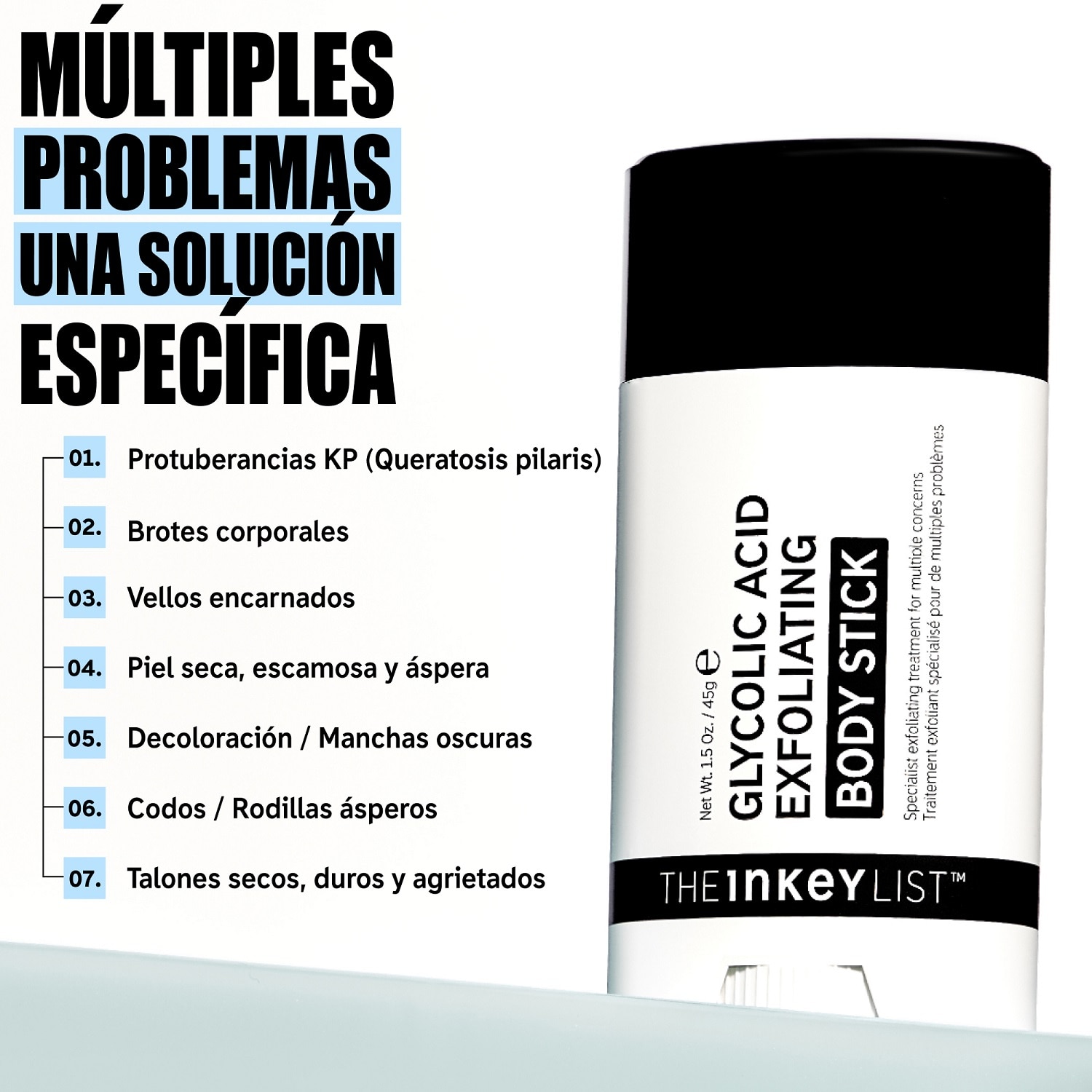 GLYCOLIC ACID EXFOLIATING BODY STICK (TRATAMIENTO EXFOLIANTE EN BARRA)